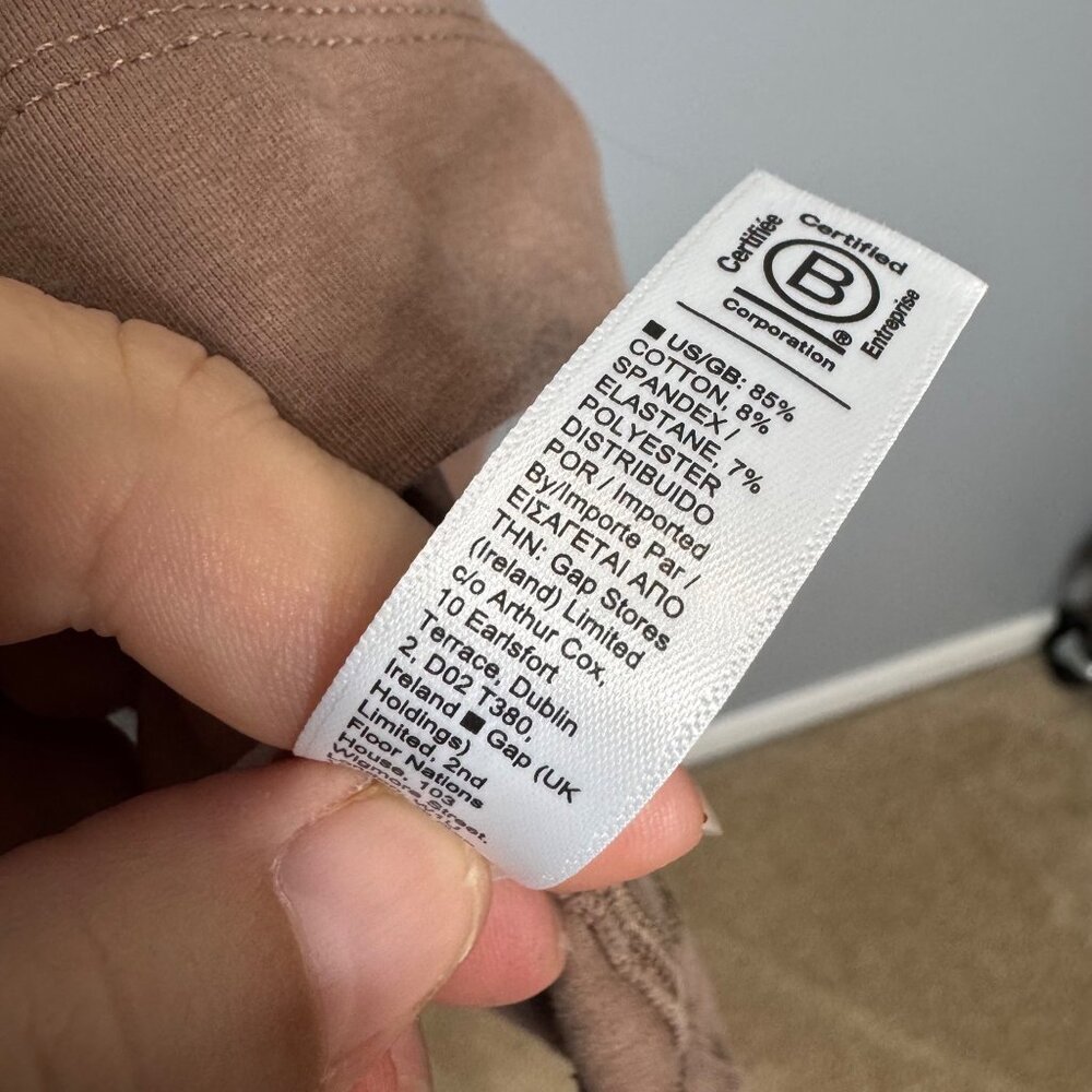 ATHLETA outbound scoop tee in rustic beige size L - Picture 6 of 7